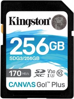 Kingston Canvas Go! Plus 256 GB (SDG3/256GB) SD kullananlar yorumlar